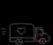 Icon Transporter mit Herz
